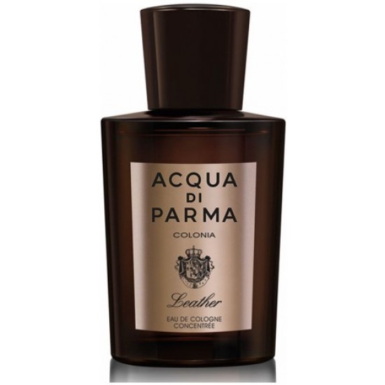 Pure COLONIA LEATHER CONCENTREE parfüm şişesi - Acqua di Parma'nın ikonik Colonia Leather muadili, kalıcı ve uygun fiyatlı erkek parfümü